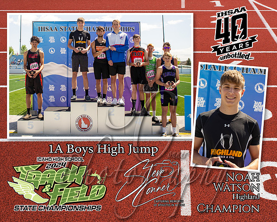 1A Boys High Jump - Noah Watson
