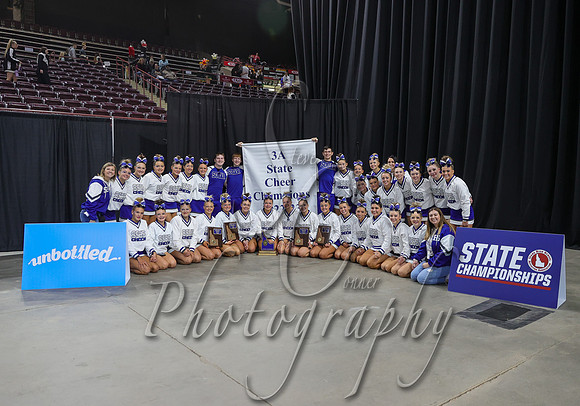 3A State Cheer Championships - Awards 014