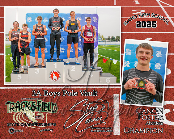 3A Boys Pole Vault Champion - Canon Foster