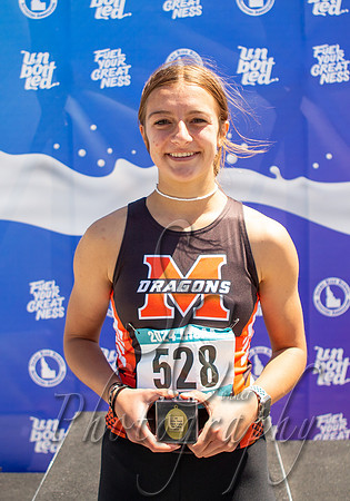 2A Girls Triple Jump Champion - Oaklie Hebdon - Malad