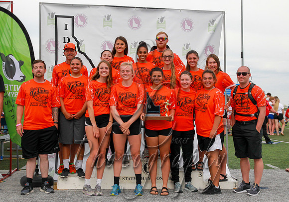 3A Girls 4th Place Buhl 2