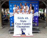 2021 4A Girls State X-Country Awards