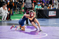 006 State Wrestling friday morning Girls 1 -2