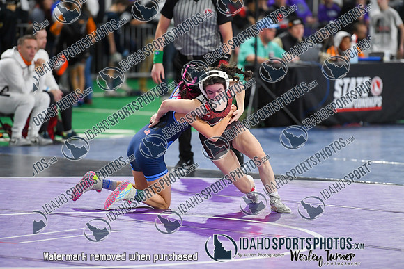 006 State Wrestling friday morning Girls 1 -2