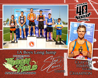 1A Boys Long Jump Claytin Harper