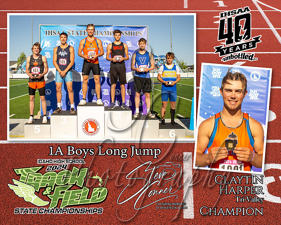 1A Boys Long Jump Claytin Harper