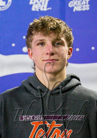 3A State Wrestling 113lb Champion - Max Atchley - Teton 2