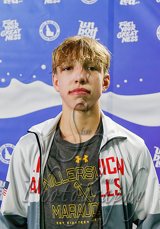 3A State Wrestling 106lb Champion - Kolter Burton - American Falls