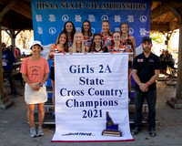 2021 2A Girls State X-Country Awards