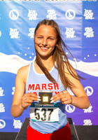 3A Girls High Jump Champion - Lydia Townsend - Marsh Valley
