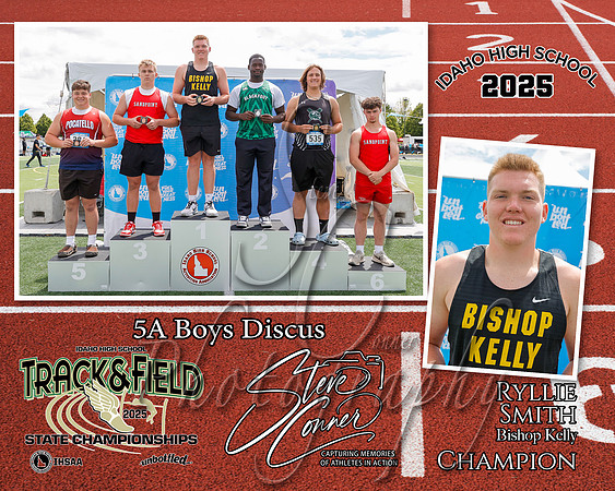 5A Boys Discus Champion - Ryllie Smith
