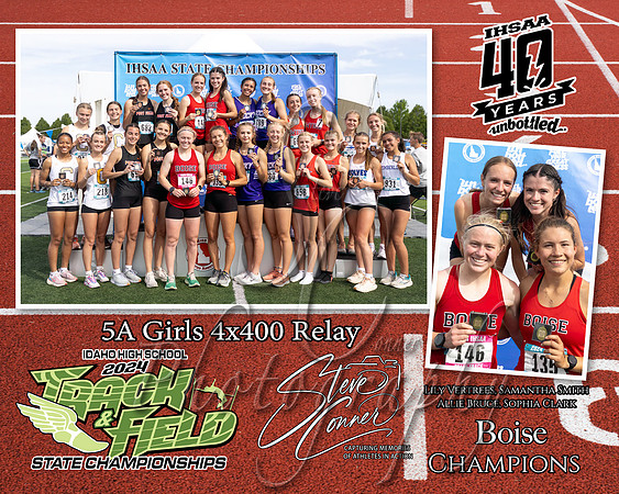 5A Girls 4x400 Relay - Boise