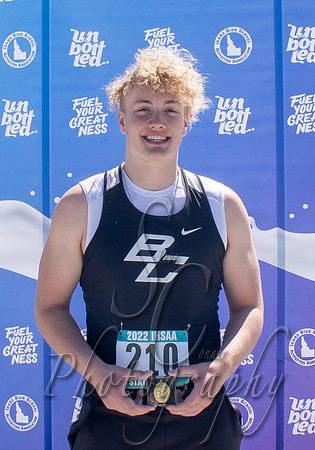 1A Boys Shot Champion - Porter Taylor - Butte County