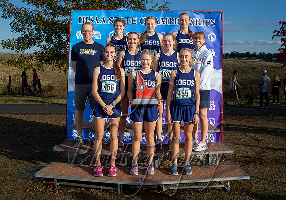 1A Girls 2nd Place - Logos