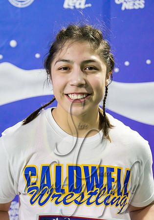 2022 Girls State 138lb Champion - Marissa Jimenez - Caldwell