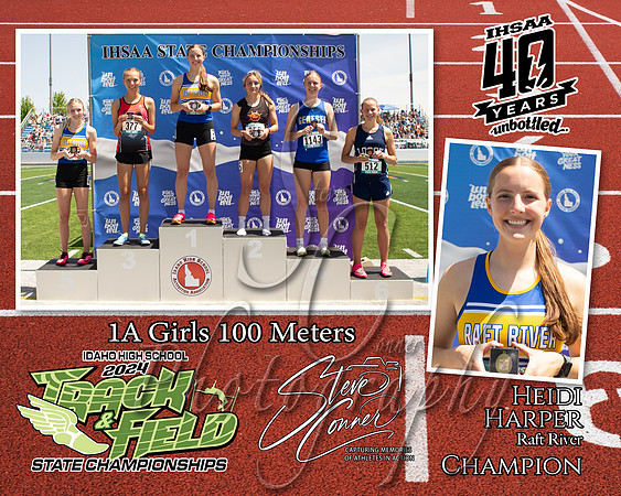 1A Girls 100M Heidi Harper