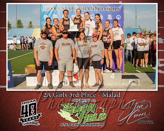 2A Girls 3rd Place - Malad