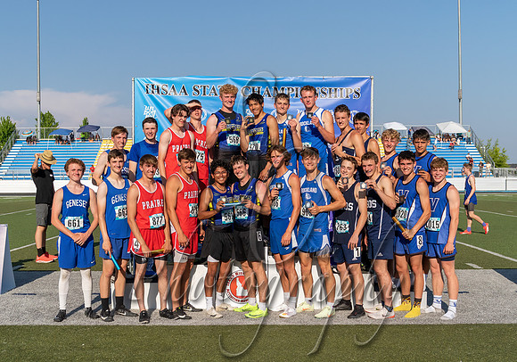 1A Boys 4x400 Relay