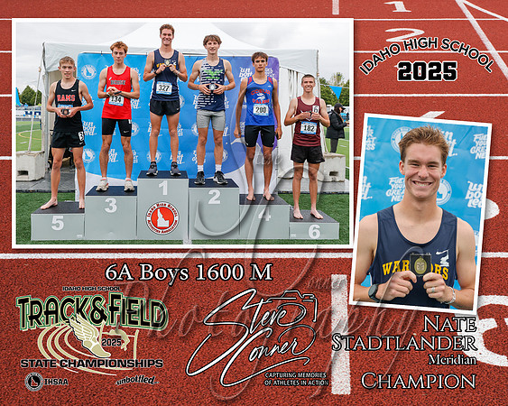 6A Boys 1600 M Champion - Nate Stadtlander