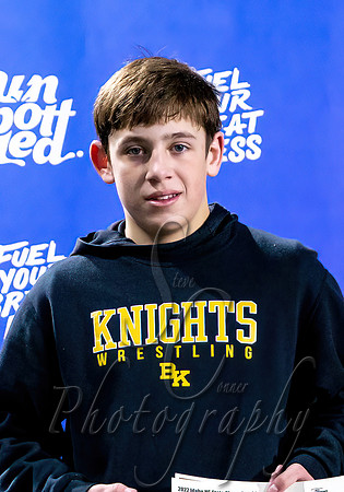 4A State Wrestling 113lb Champion - Matthew Martino - Bishop Kelly 2