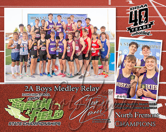 2A Boys Medley Relay - North Fremont