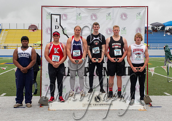3A Boys Shot Put