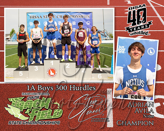 1A Boys 300 MH Adrian Avila