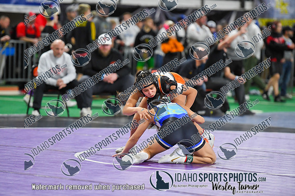 006 State Wrestling friday morning Girls 1 -13