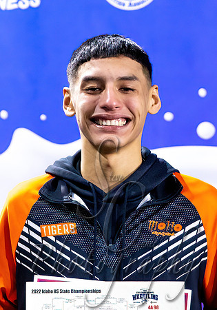 4A State Wrestling 98lb Champion - Gabe Martinez - Mountain Home 2