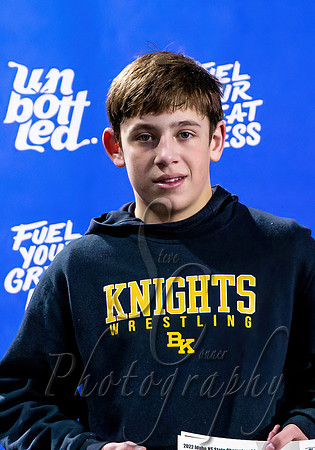4A State Wrestling 113lb Champion - Matthew Martino - Bishop Kelly