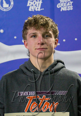 3A State Wrestling 113lb Champion - Max Atchley - Teton