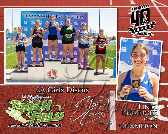 2A Girls Discus Lindi Kessinger