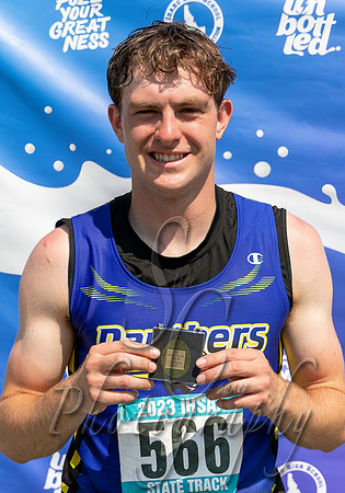 1A Boys 400 Meter Champion - Riley Morey - Carey