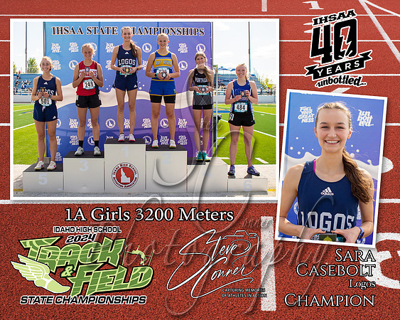 1A Girls 3200 Sara Casebolt
