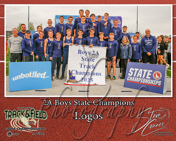 2A Boys State Champions - Logos