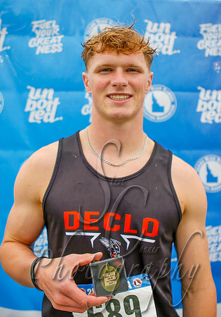 3A Boys 100 M Champion - Gavin Rasmussen - Declo
