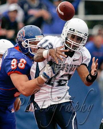 NCAA FOOTBALL: NOV 08 Utah State at Boise State