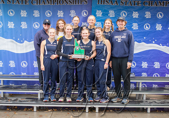 4A Girls 3rd Place - Timberlake