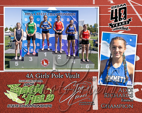 4A Girls Pole Vault Addi Richards