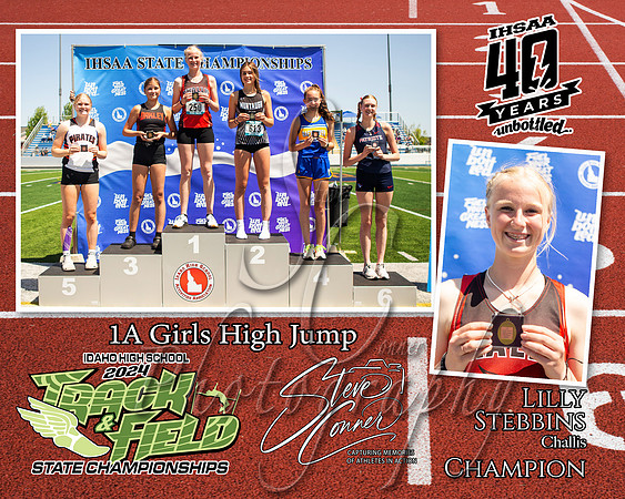 1A Girls High Jump - Lilly Stebbins