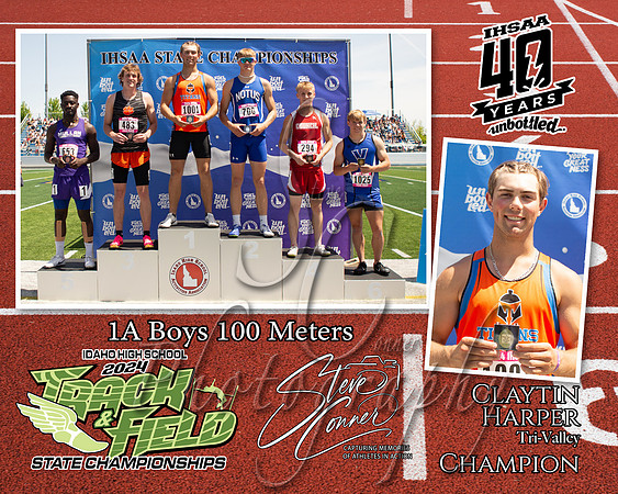 1A Boys 100M - Claytin Harper