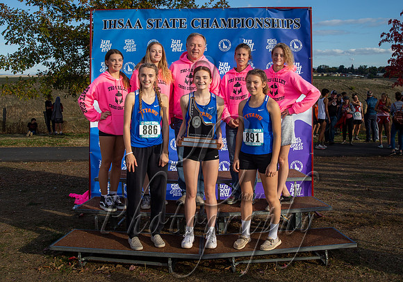 1A Girls 4th Place - Tri-Valley