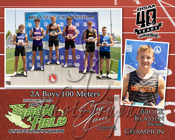 2A Boys 100M - Brock Klassen