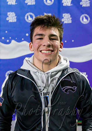 3A State Wrestling 138lb Champion - Emilio Caldera - Snake River