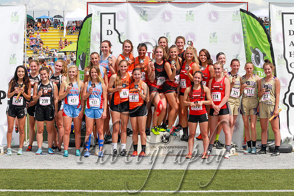 3A Girls 4x100 Relay 3