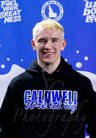 4A State Wrestling 138lb Champion - Hunter Bidelman - Caldwell 2