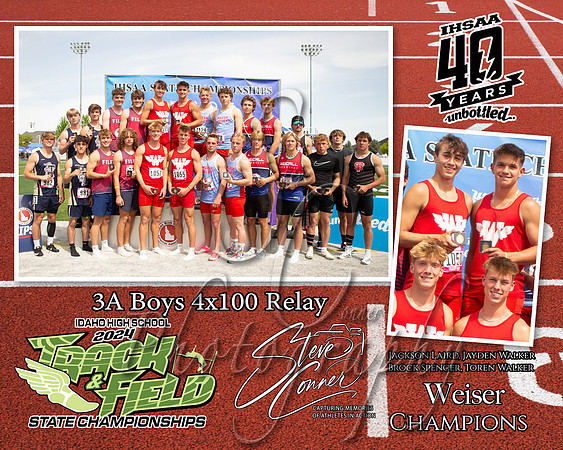 3A Boys 4x100 Relay - Weiser