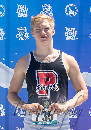 3A Boys High Jump Champion - Cace Lewis - Payette