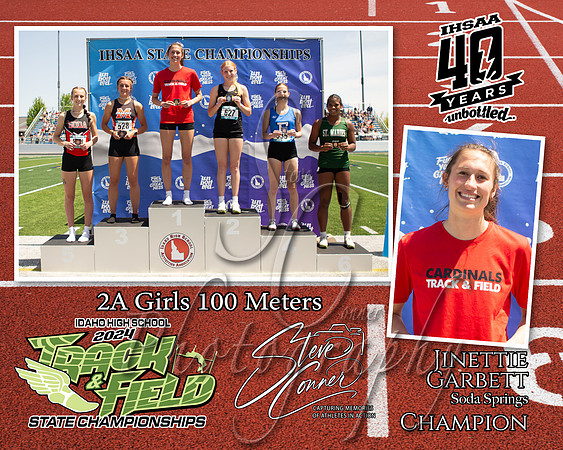 2A Girls 100M Jinettie Garbett