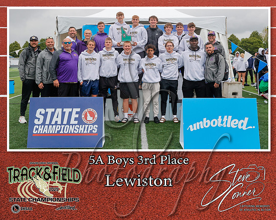 5A Boys 3rd Place - Lewiston